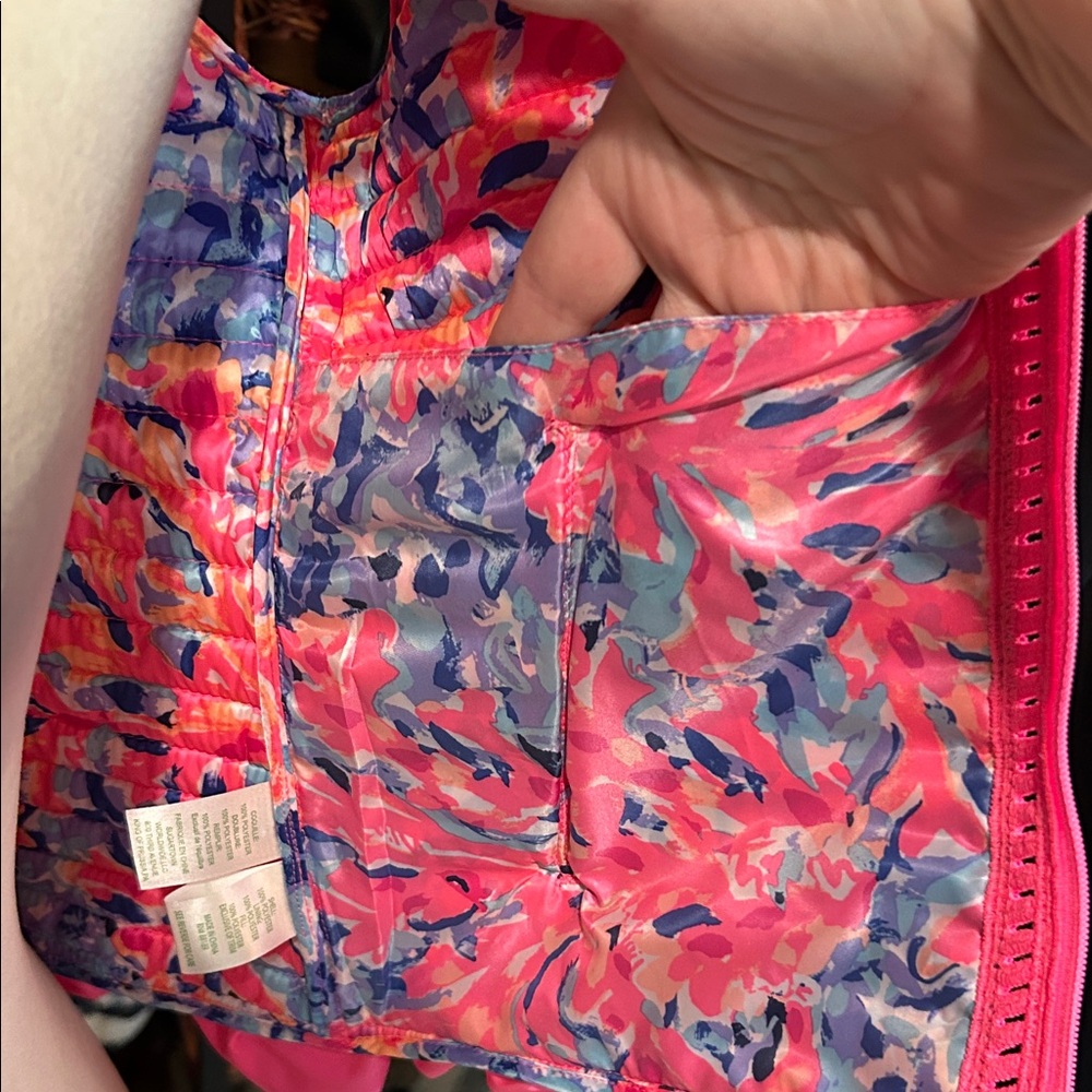 Lilly Pulitzer Pink Ruffle Vest - Picture 8 of 10